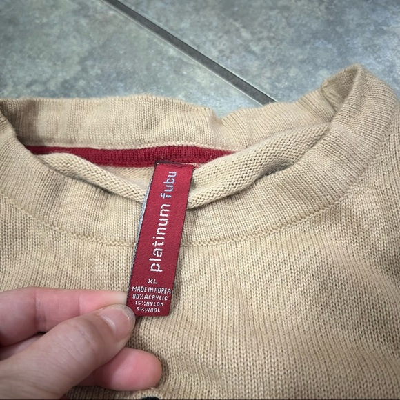 🧥 Platinum FUBU Fat Albert Sweater XL Knit Black Graphic Hip Hop Y2K Streetwear - Picture 4 of 9